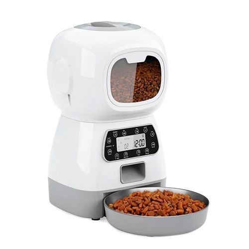 Годівниця автоматична для домашніх тварин 3.5л розумна, Elf Pet Feeder 7000007188 фото