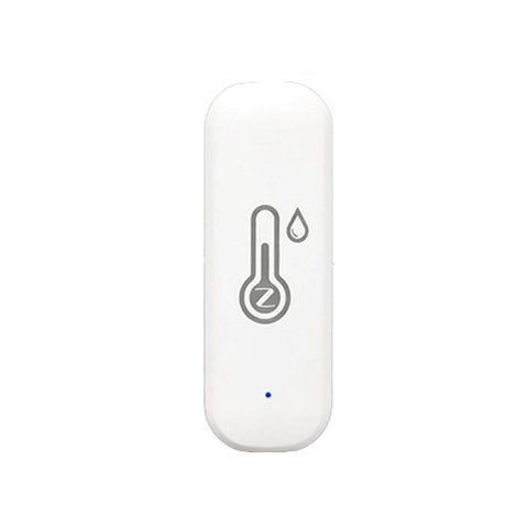 Датчик температури і вологості міні для розумного будинку Zigbee 7000007897 фото