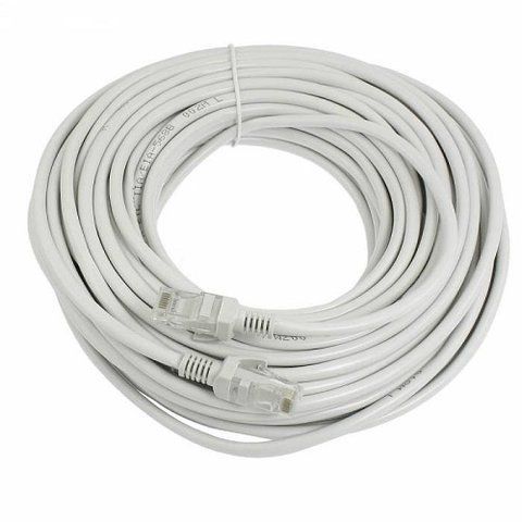Патч-корд RJ45 17 м, сетевой кабель UTP CAT5e 8P8C, LAN, белый 7000001675 фото