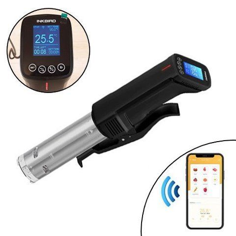Термостат циркулятор занурювальний, су від Wi-Fi Inkbird Sous Vide ISV-100 W 7000000789 фото