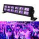 Світлодіодна панель уф 12LED 36 вт 27 см диско стробоскоп світломузика DMX512 7000002702 фото 1