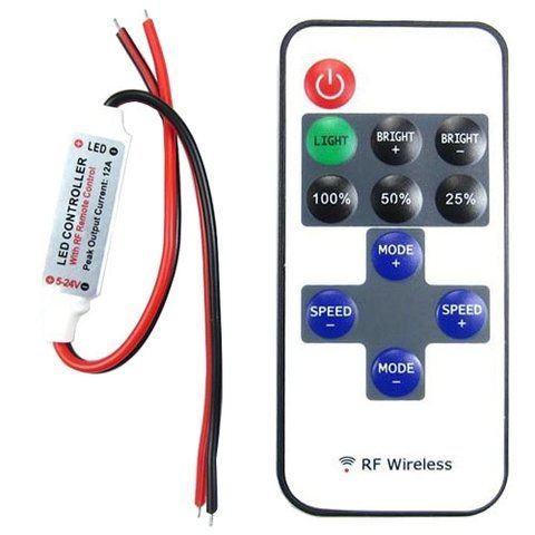 Бездротовий контролер 1 к LED-стрічок, 12-24 в, 6 а 7000004790 фото
