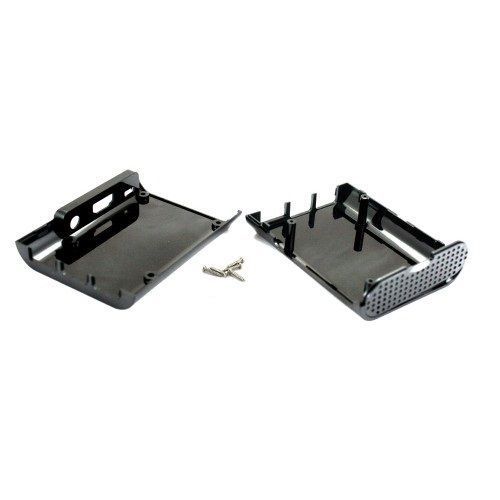 Корпус, кейс для Raspberry Pi B+ 2 B 2B 3 B 3B, черный 7000003064 фото
