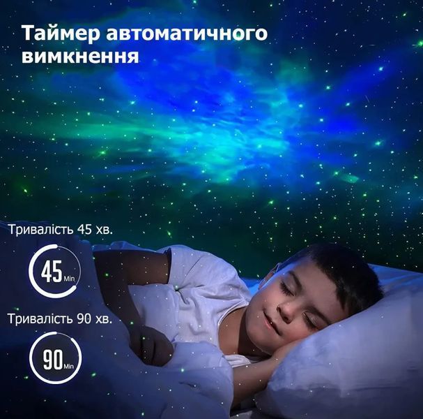 Ночник-проектор звездного неба астронавт 8628, с пультом 2111579059 фото