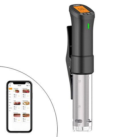 Термостат циркулятор погружний, су від Wi-Fi Inkbird Sous Vide ISV-200 W 7000006210 фото