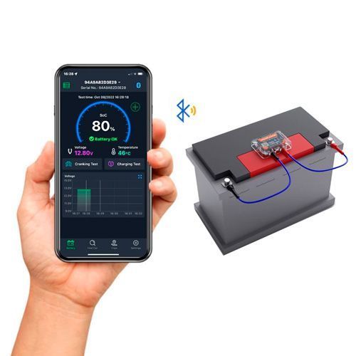 Монитор состояния автомобильного аккумулятора 12 в, Bluetooth тестер, BM6 7000006462 фото