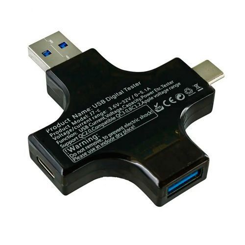Usb тестер струму напруги ємності, Type-C MicroUSB, Atorch J-7C 7000006822 фото