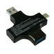 Usb тестер струму напруги ємності, Type-C MicroUSB, Atorch J-7C 7000006822 фото 4